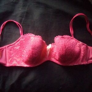 Pink B.Tempted lace bra